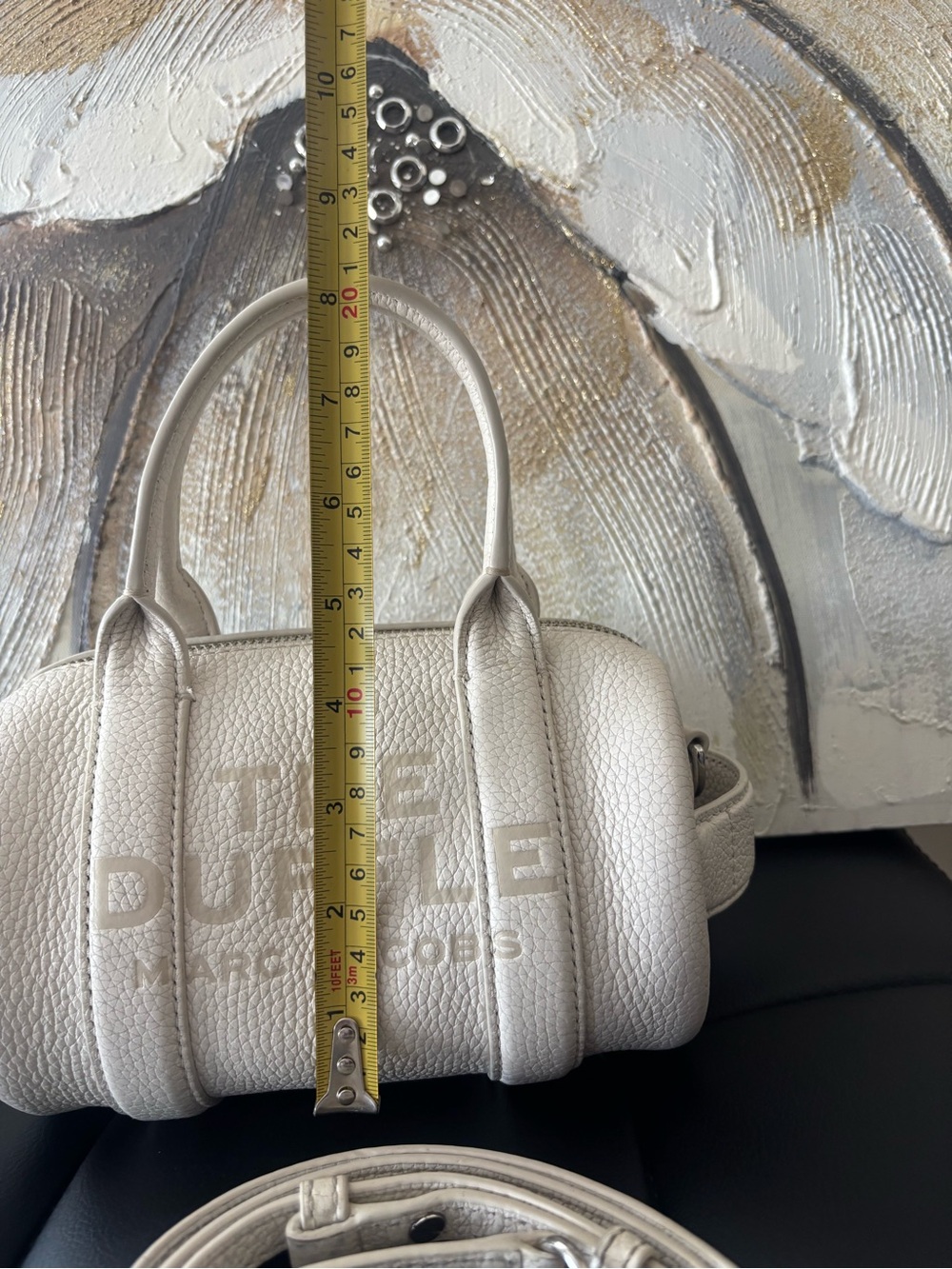 Marc Jacobs Small Duffle Mini Satchel in Off White - Picture 9 of 14